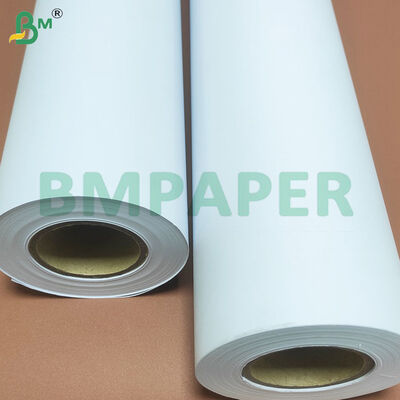 80gsm Clear Image Wide Format Engineering CAD Plotter Paper Rolls